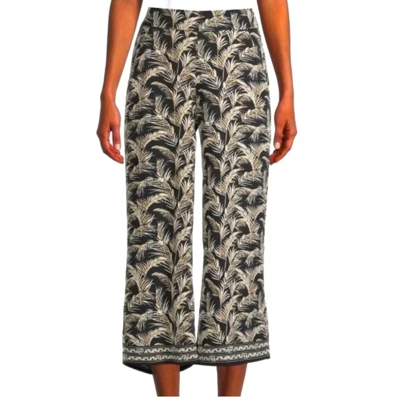 Max studio print palazzo pants - Picture 1 of 7